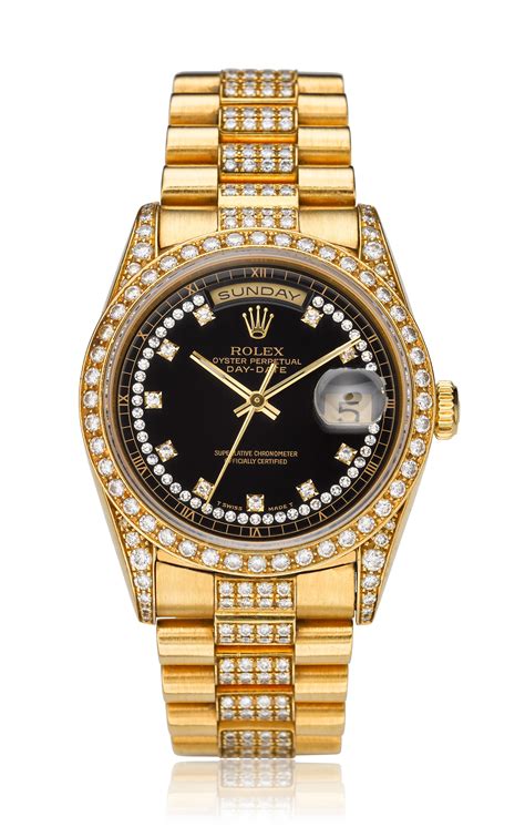 second hand gold rolex day date|rolex day date 18k gold.